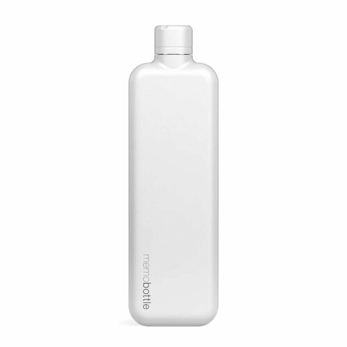 Бутылка из нержавеющей стали memobottle Slim (Белый / White)