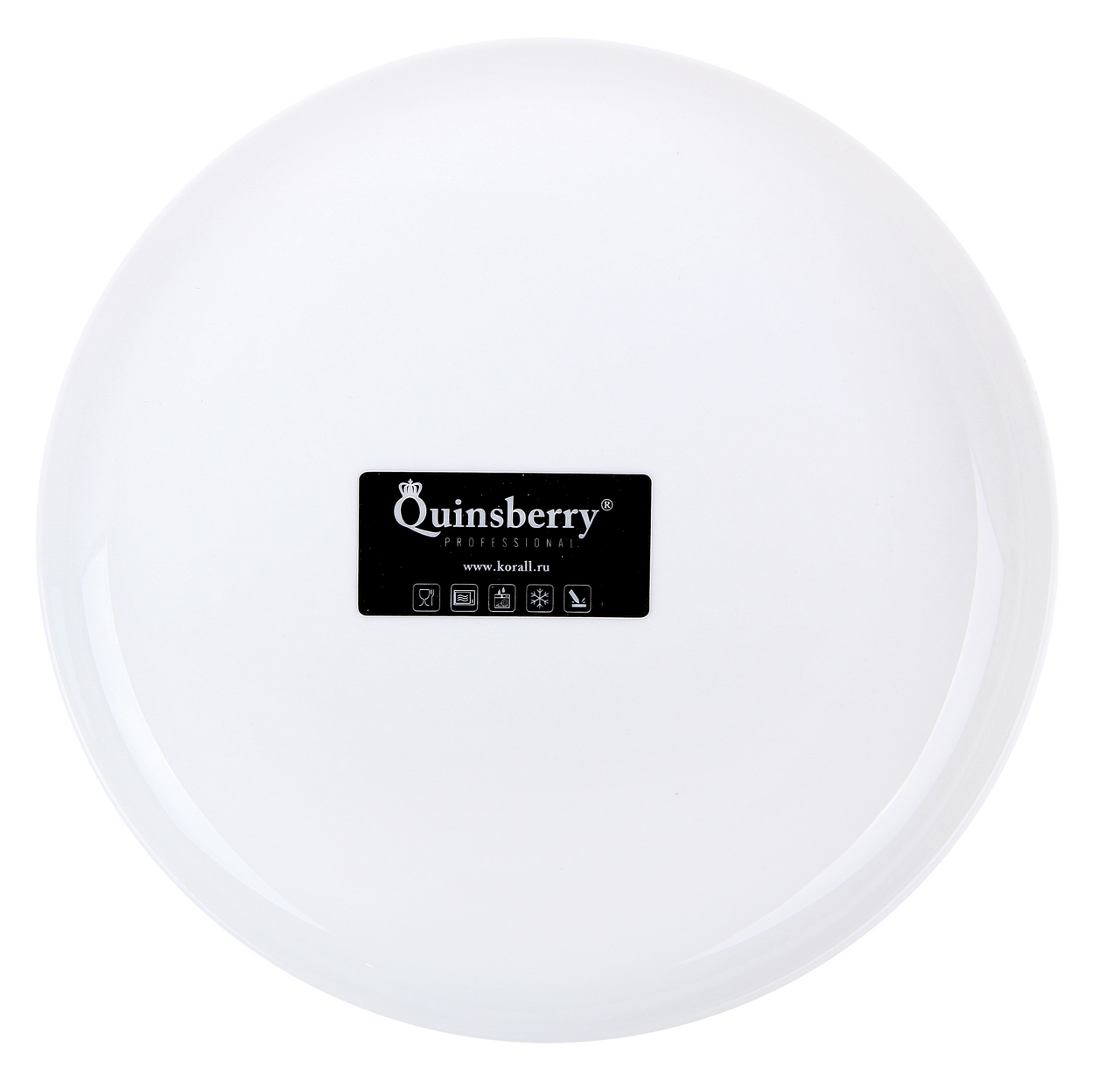 Quinsberry Тарелка фарфоровая «Универсальный», d=21 см, белая