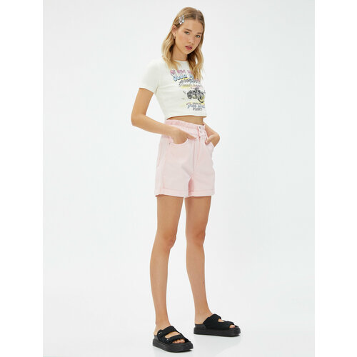 фото Шорты koton, размер 46, розовый