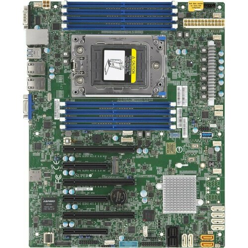 Материнская плата Supermicro H11SSL-C-B MBD-H11SSL-C-B1xSP38xDDR4-3200 RDIMM Поддержка ECC Поддержка Reg ECC 8x SAS 308x SATA 30 RAID 0110 9314700₽