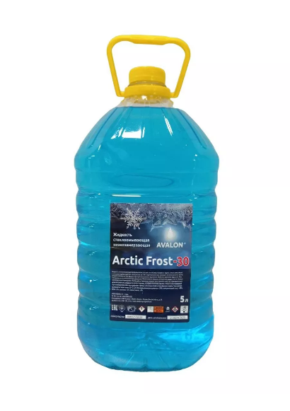 Стеклоомывающая жидкость Arctic Frost 5л синяя зимняя -30°С