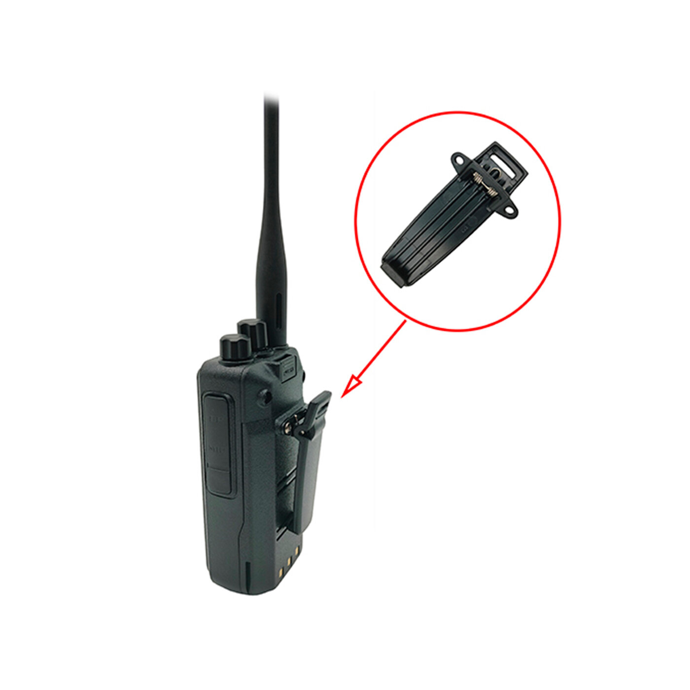 Клипса для рации TYT MD-UV380 DMR — фото 10