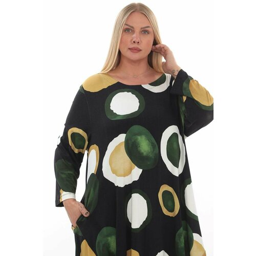 Платье Zedd Plus, размер 4XL, черный