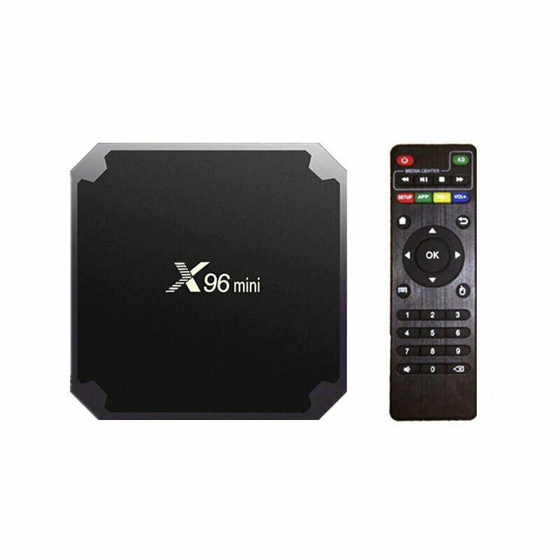 Медиаплеер, тв смарт приставка, андроид X96 mini TV BOX 1/8 Гб