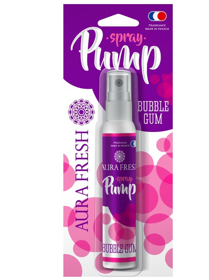 Ароматизатор спрей "AURA FRESH" PUMP SPRAY Bubble Gum (Бубль Гум) AURA FRESH 23280