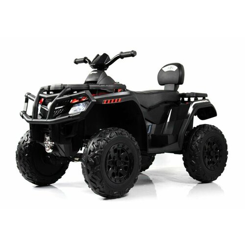 Другие электромобили Rivertoys Детский электроквадроцикл T001TT 4WD черный