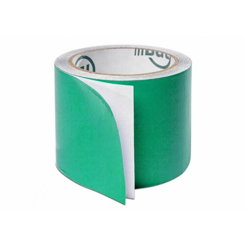Клейкая лента для ремонта тарпаулинового тента 8 см х 8 м скотч зеленый