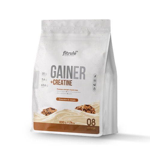 Fitrule Gainer+Creatine 800g (Квадропак) Печенье