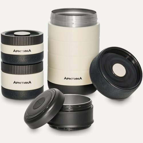 Изображение товара Термос для еды Арктика с тремя контейнерами 308-1300, 1.3 л