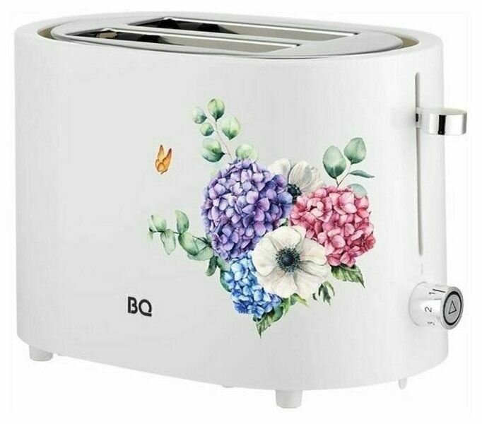 Тостер BQ T1003 White Flowers