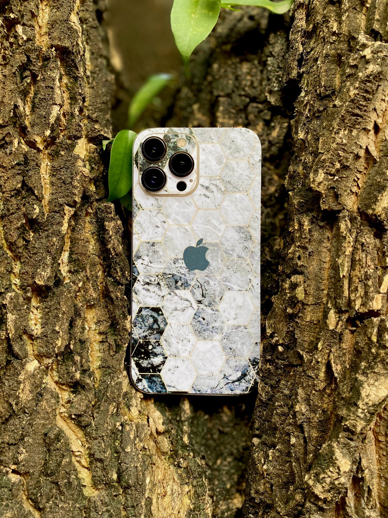 Чехол наклейка с защитой на камеру для iPhone 12 Pro Max — фото 1