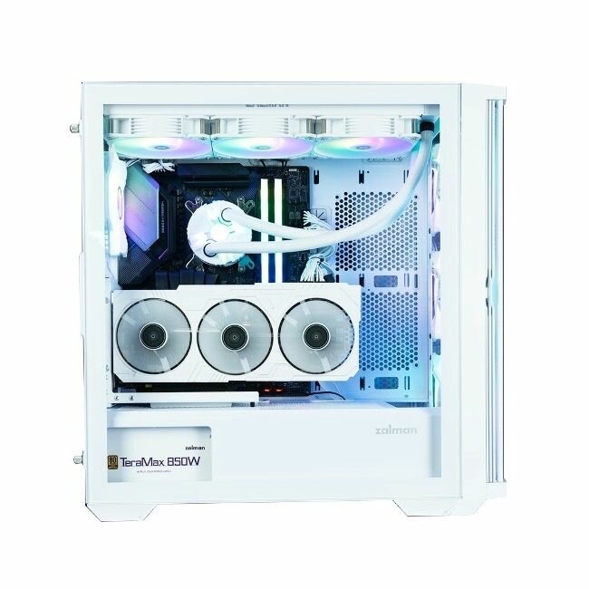Корпус ATX Zalman white, без БП, окно, 2*USB3.0, USB 3.1 Type-C, audio - фото №15