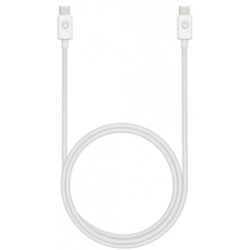 Кабель Gerffins PRO Type-C - Type-C, 1м, белый, GFPRO-CAB-СC-WHITE