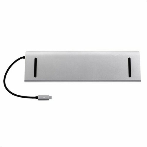 Хаб MOMAX OneLink 12 in 1 Type-C PD docking station 100W - Silver док станция port connect docking type c travel 1x4k черный