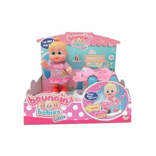 Bouncin' Babies - Кукла Бони 16 см с машиной, дисплей