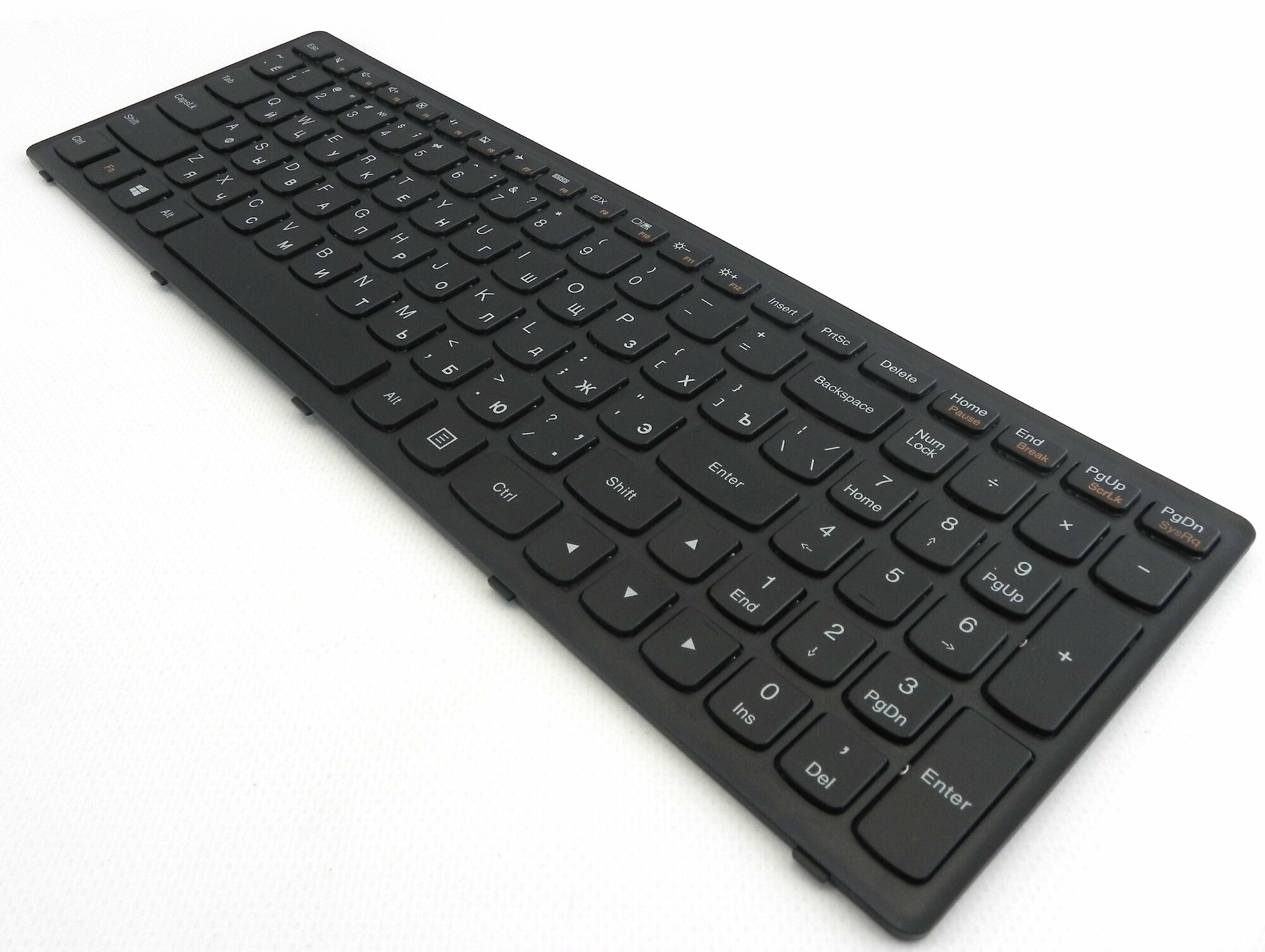 Новая клавиатура RU для ноутбуков Lenovo IdeaPad Flex 15, G500S, G505A, G505G, G505S, S500, S510, S510p, Z510, черная с рамкой