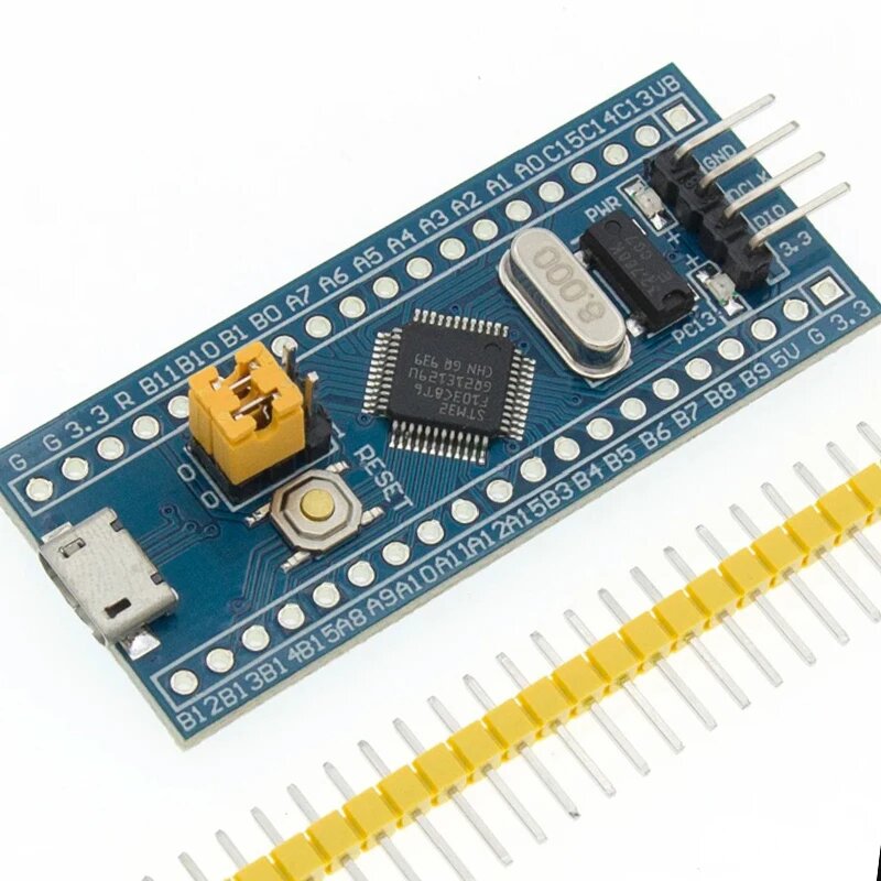 Программатор ST-Link STM32F103C8T6 STM32F103C6T6 ST-Link V2 Mini STM8 STM32, STM32F103C6T6 — фото 1