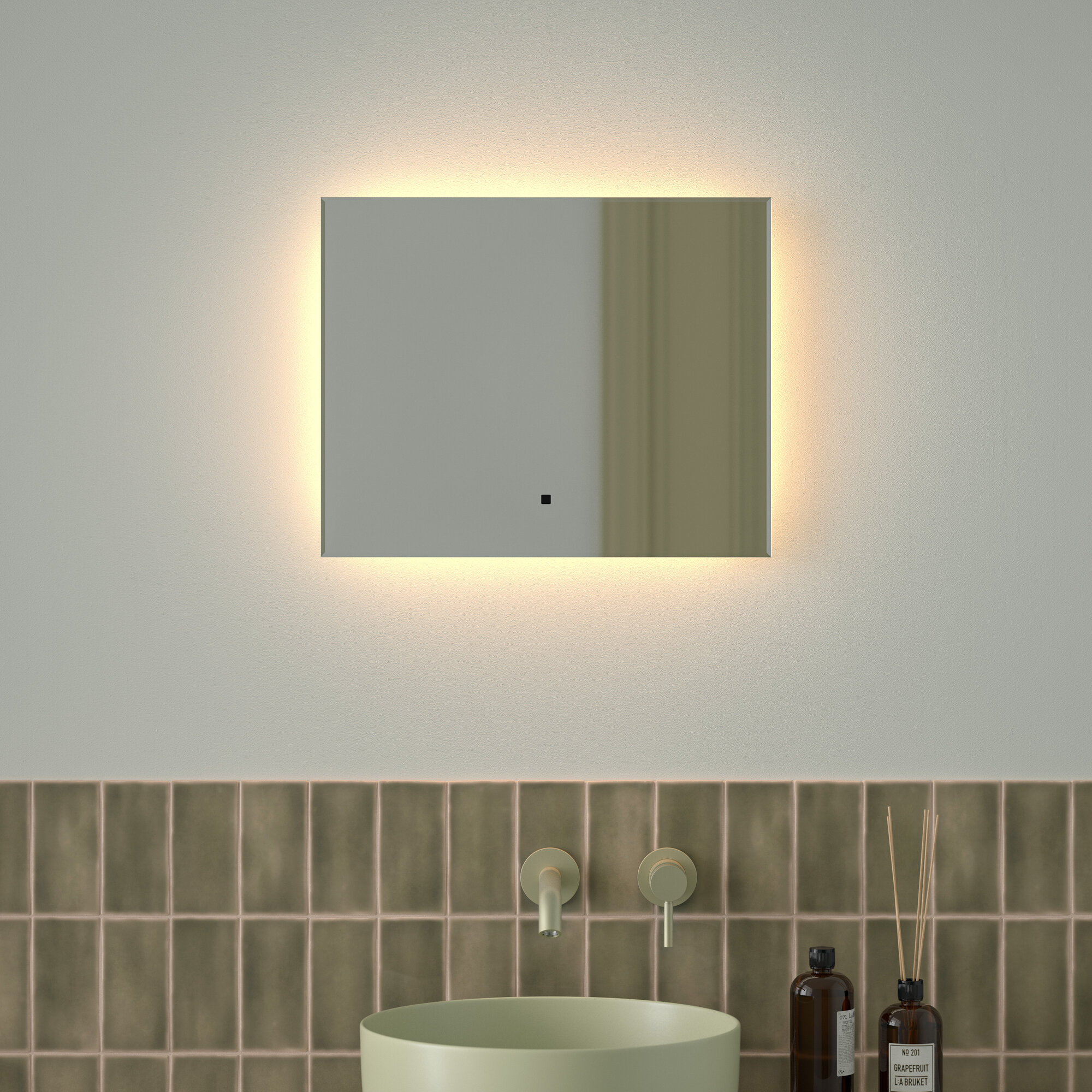 Зеркало Defesto GLOW 50х40 см - фото №1