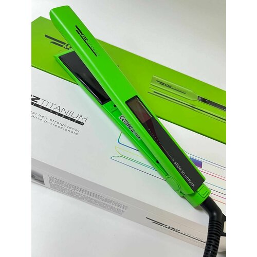 Утюжок титановые узкие пластины MZ Titanium зеленый матовый 4890₽