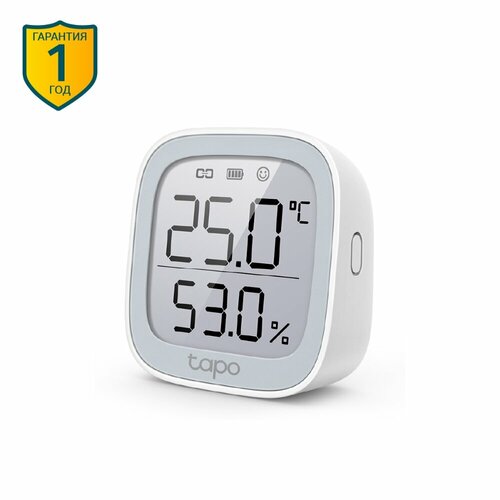 Датчик температуры и влажности с дисплеем Tapo T315 4118₽