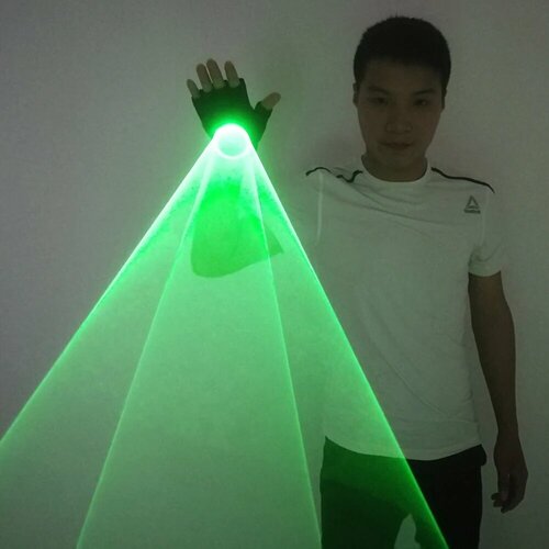 фото Temlaser зелёные лазерные перчатки, right hand