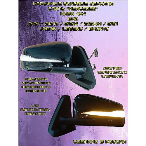 Зеркала Нива обогрев