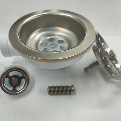 Сифон GRAND 3 12 с круглым переливом для кухонных моек из камня 850₽