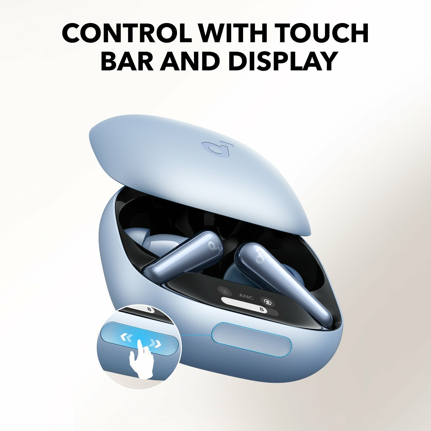 Soundcore Liberty 4 Pro от Anker, беспроводные наушники с шумоподавлением, высококачественная музыка студийного уровня, 6 микрофонов и четкие звонки от ИИ — фото 1