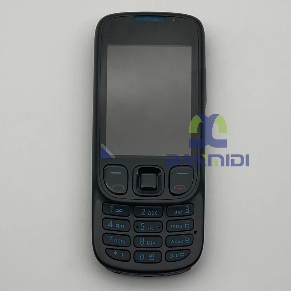 Оригинальный мобильный телефон 6303 Classic 6303c GSM 2G, мобильный телефон 3 МП, русская иврит, арабская клавиатура, сделано в Финляндии 2009 г, Simple Set, Кнопочный телефон, Черный, global, Б/у