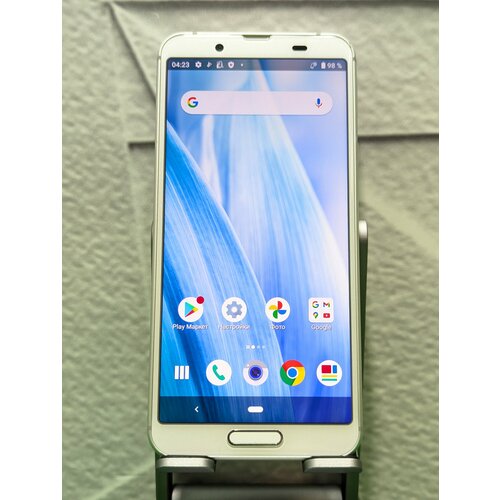 Sharp aquos sense 3 SH-02M 464 ГБ 1 SIM Серебро 8500₽