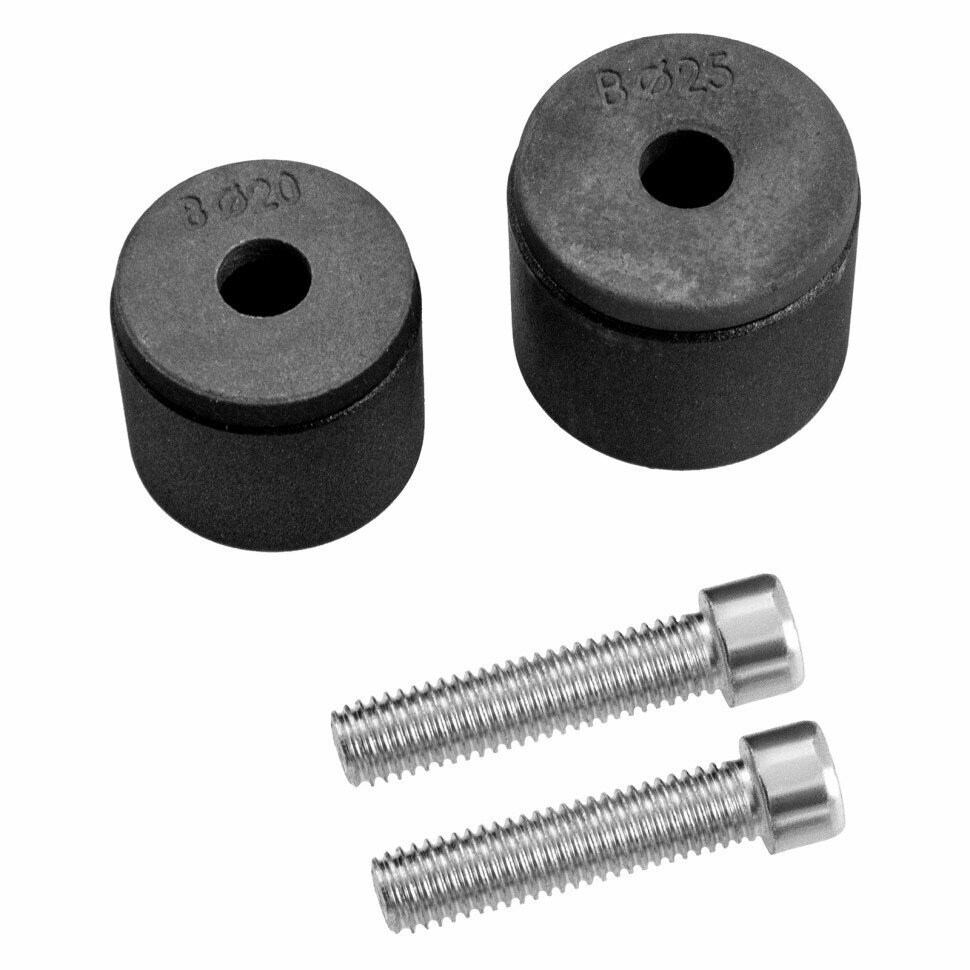 KRONWERK Насадки с тефлоновым покрытием к аппарату для сварки полипропиленовых труб D: 20 мм 25 мм Kronwerk ( 94282 )