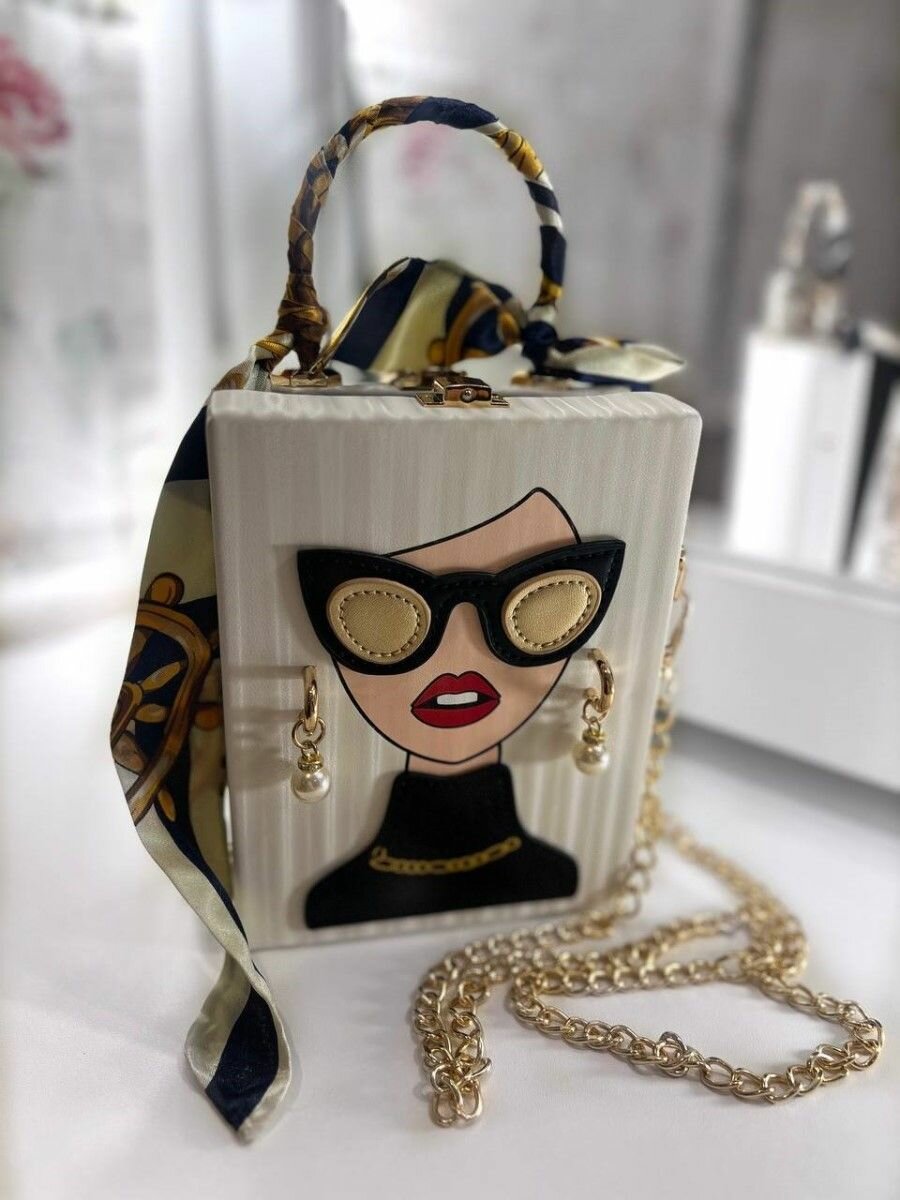 Сумка , белый