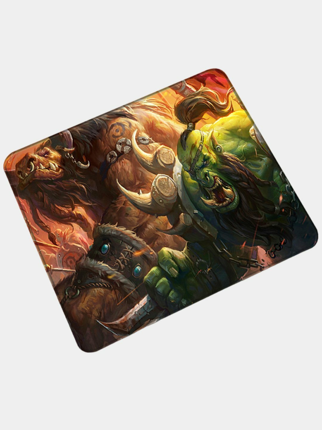 Коврик игровой компьютерный для мыши World of Warcraft, 300 * 250 мм, Бежевый_меланж
