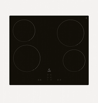 Изображение товара Электрическая варочная панель Lex EVH 640B BL