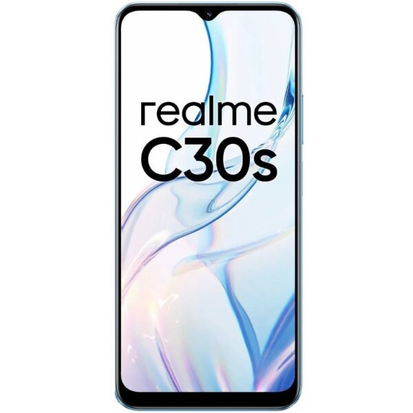 Смартфон Realme C30s Stripe Blue, 6.5", 4/64Гб, 5000 мА/ч, Android 11, Nano SIM, Dual SIM — фото 1