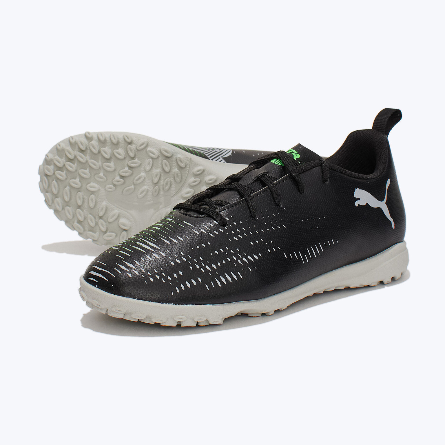 Шиповки PUMA, размер 4.5 UK, черный