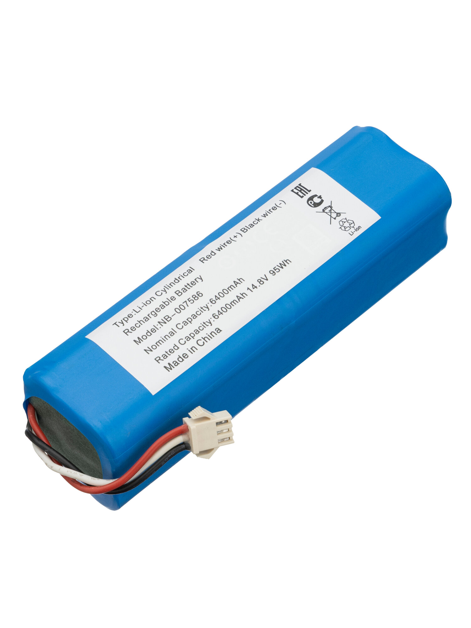 Аккумулятор для робот пылесоса Roidmi EVE, Xiaomi Lydsto R1, Viomi S9 (6400mAh, 14.4V) — фото 1