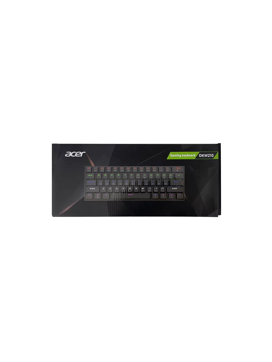 Механическая игровая клавиатура ACER OKW 210, с RGB подсветкой
