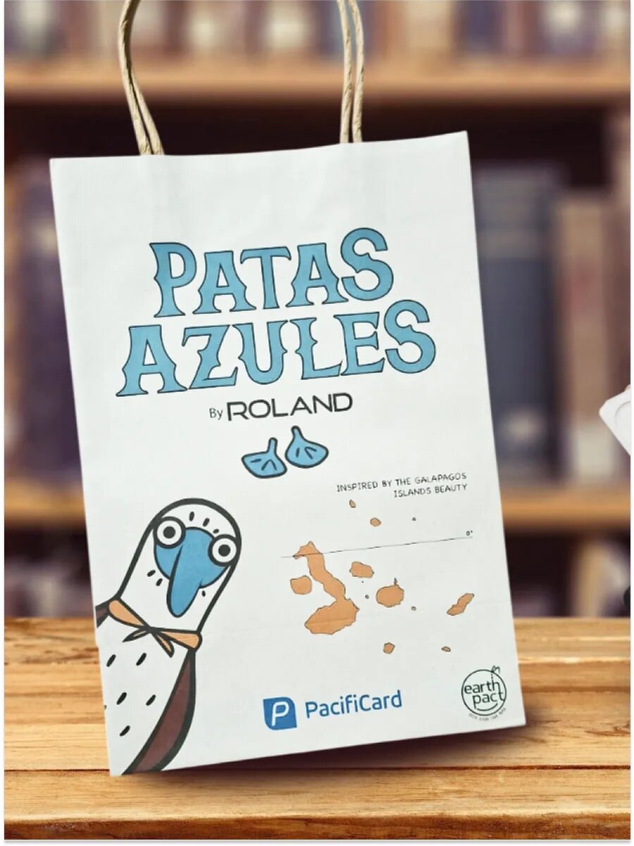 Пакет подарочный Patas Azules — фото 1