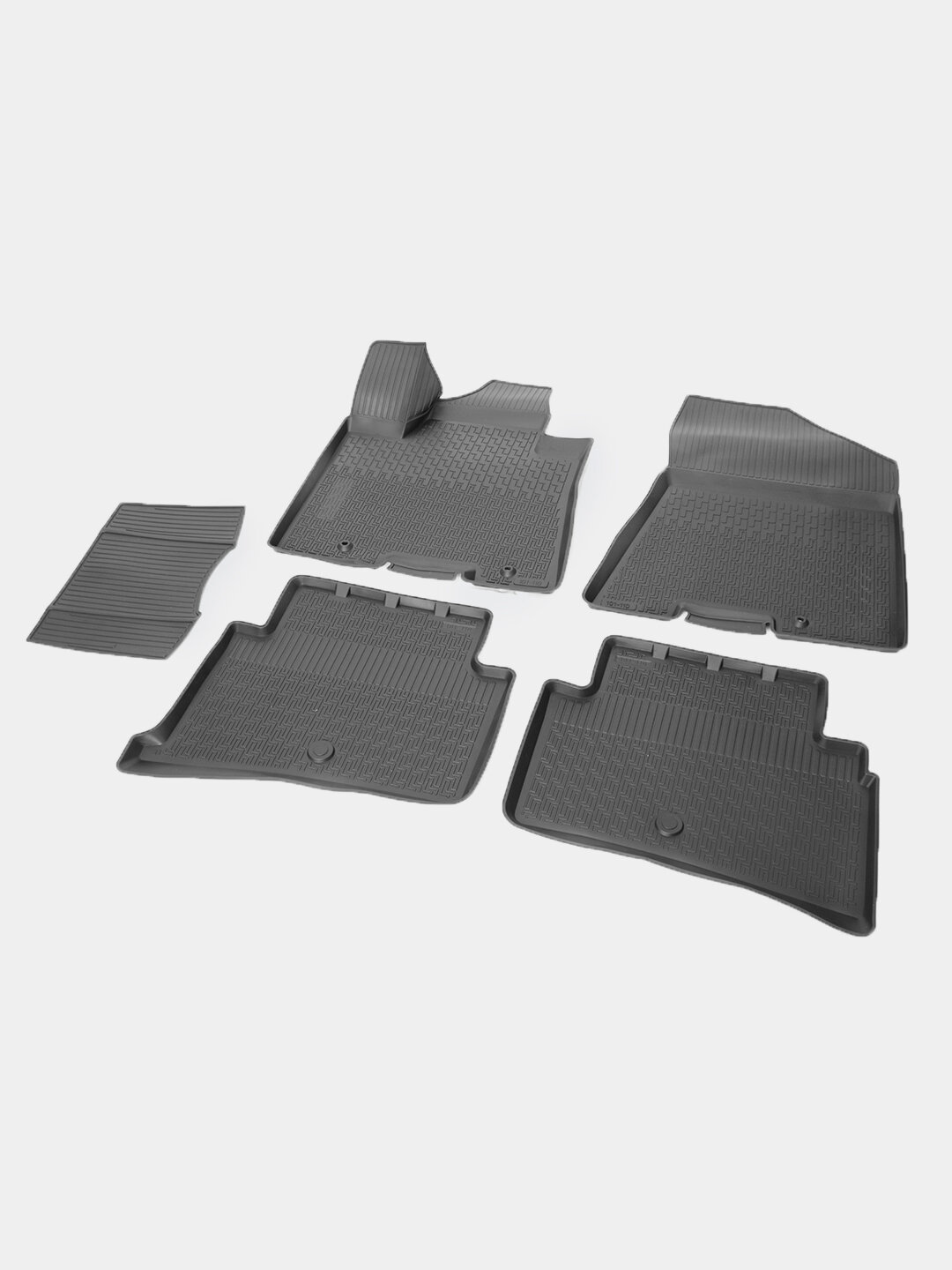 Коврики салона Poliplast Kia Sportage QL 2016-2018, для салона, с бортиками