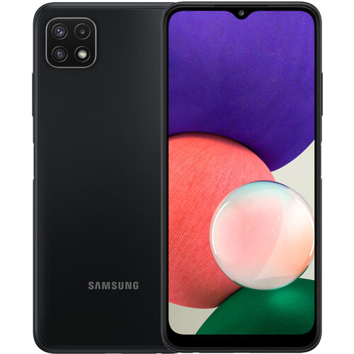 Смартфон Samsung Galaxy A22 5G 464 ГБ Dual nano SIM серый 2021100₽