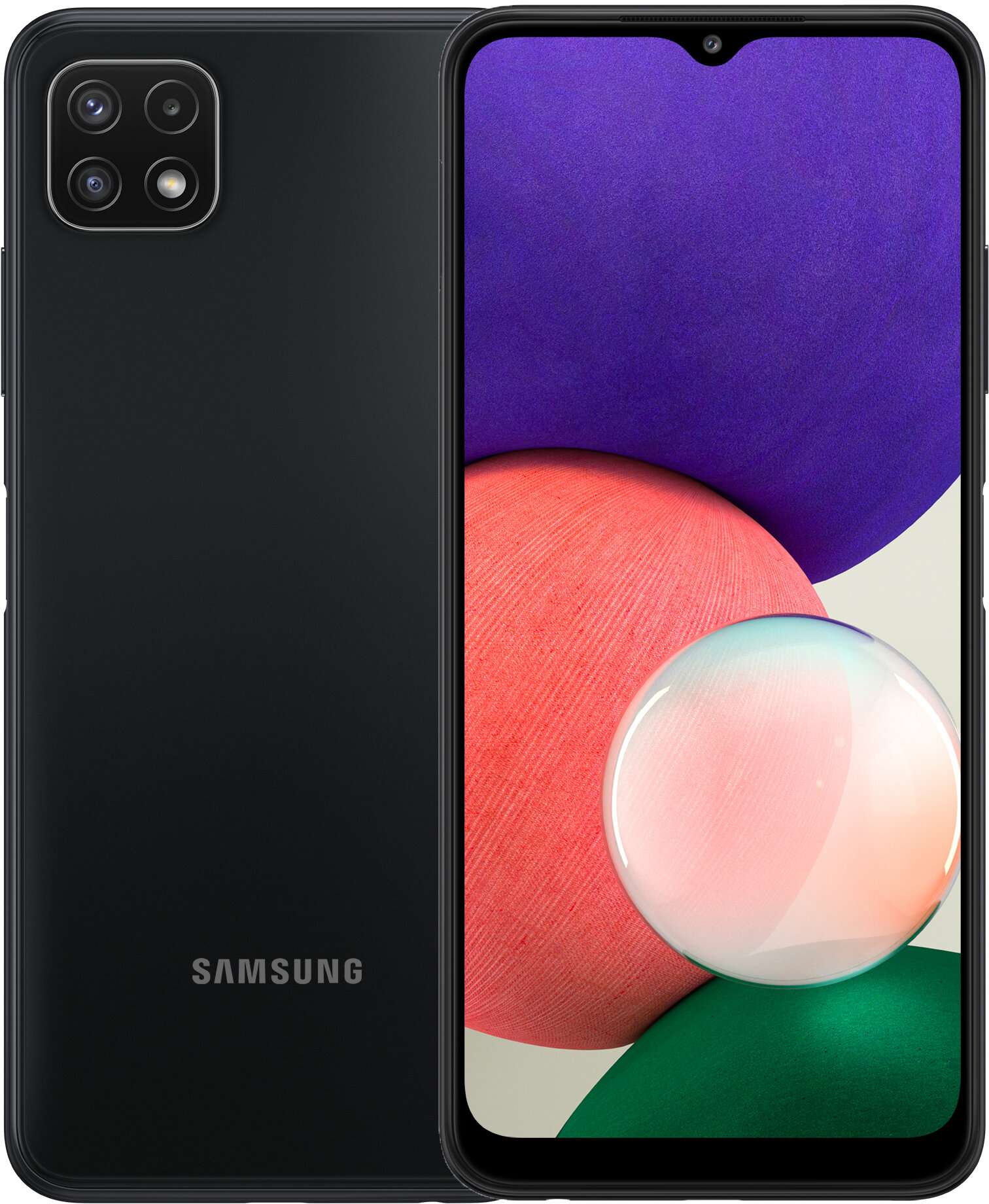 Смартфон Samsung Galaxy A22 5G 4/128 ГБ, Dual nano SIM, серый