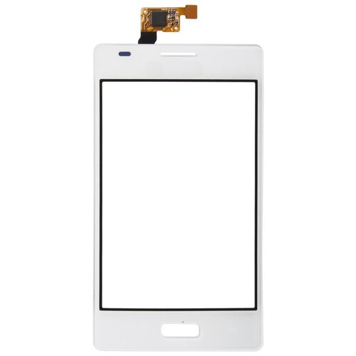Сенсорное стекло (тачскрин) для LG Optimus L5 E612, E610 белый сенсорное стекло тачскрин для lg optimus l5 e610 e612 розовое