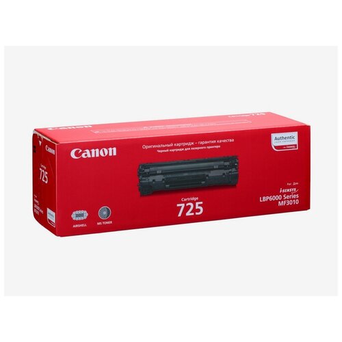 Картридж лазерный Canon Cartridge 725 3484B002/3484B005 черный оригинальный