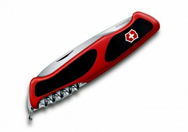 Нож перочинный Victorinox RangerGrip 68 (0.9553.C) 130мм 11функций красный/черный карт.коробка - фото №19
