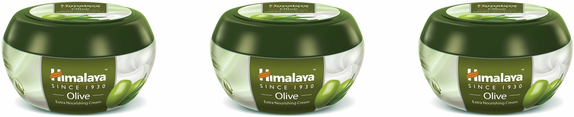 Крем для лица, Himalaya Herbals, экстра питательный, олива, 50 мл, 3 шт