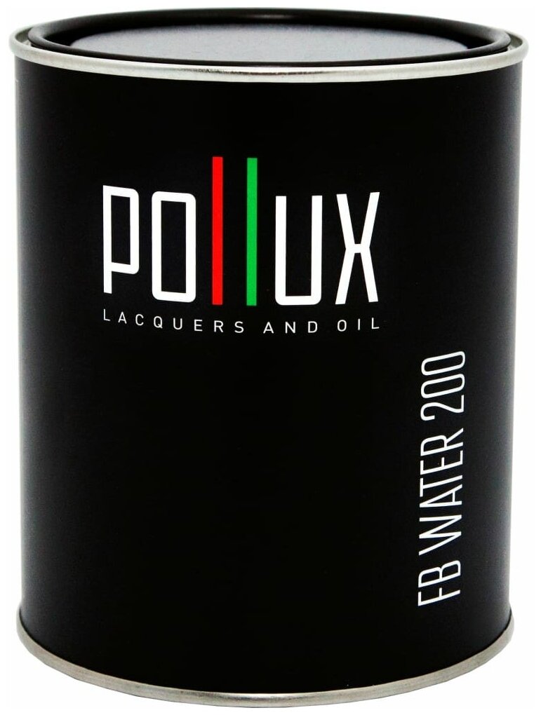 Краска для дерева Pollux FB Water 200 Сан-Блас (цвет коричневый; объем 1 л) 4687202235230 - фотография № 1
