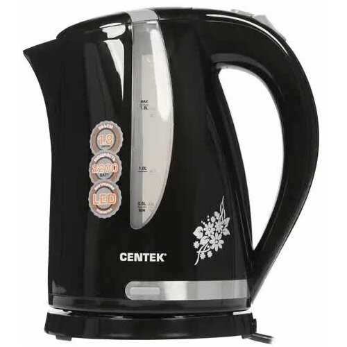 Электрочайник Centek CT-0040 Black 219000₽