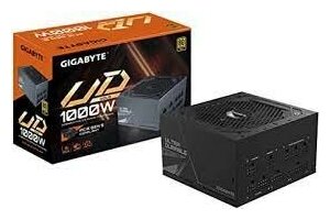 Блок питания Gigabyte ATX 1000W GP-UD1000GM PG5 80+ gold (24+4+4pin) APFC 120mm fan 8xSATA Cab Manag RTL