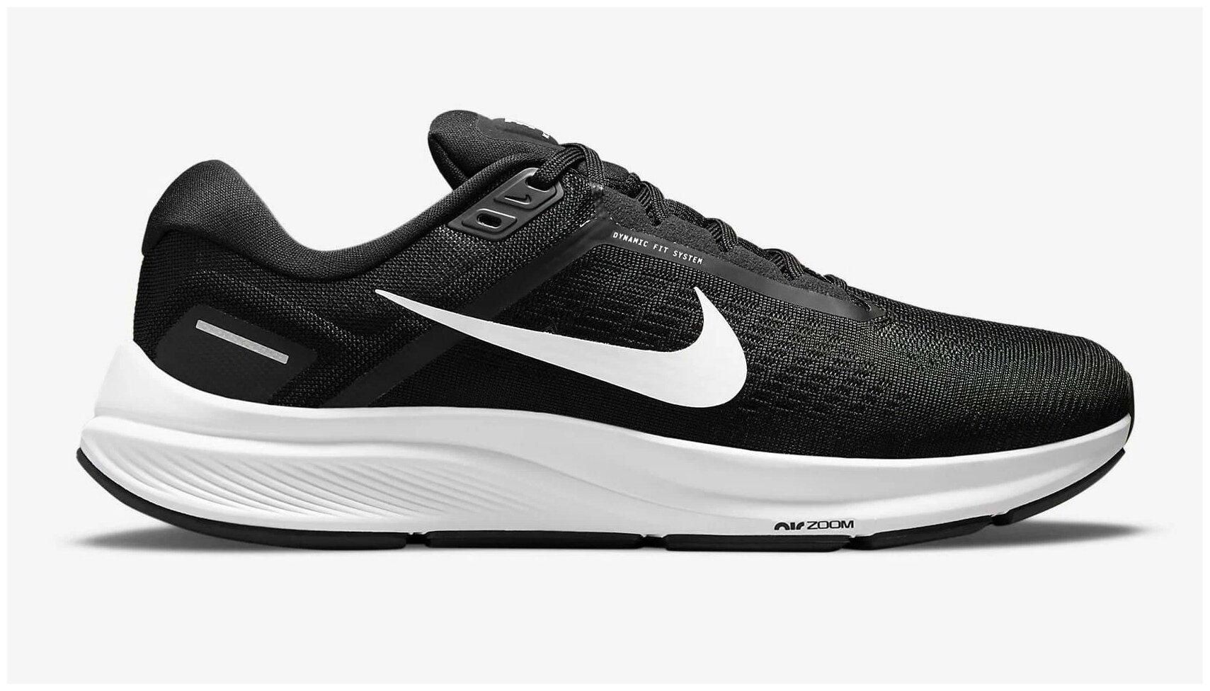 Беговые кроссовки Nike Air Zoom Structure 24 Black/White (US:11,5) 